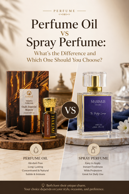 Perfume Oil vs Spray Perfume: What’s the Difference and Which One Should You Choose?
