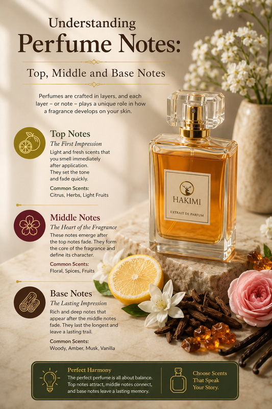 Understanding Perfume Notes: Top, Middle and Base Notes