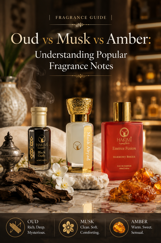 Oud vs Musk vs Amber: Understanding Popular Fragrance Notes